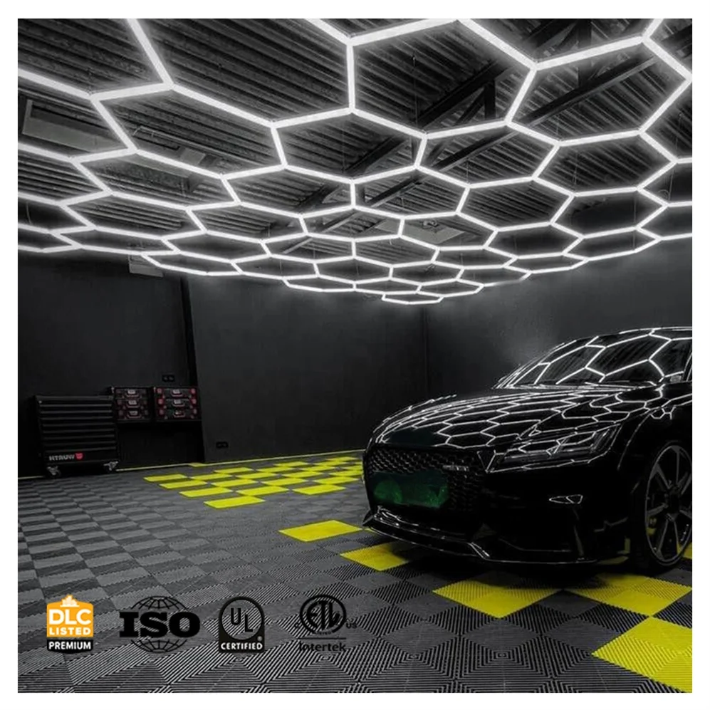 Brandon Hot Sale Commercial honeycomb led batten light 36W Led Linear Light 4Ft 8Ft for car wash room garage