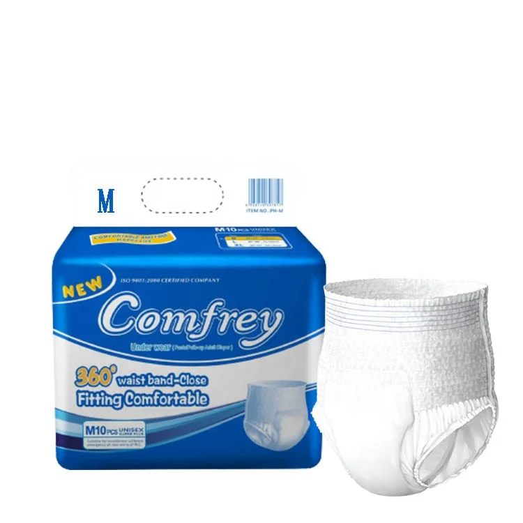 Odm Oem Thick Comfortable Panty Type Adult Diaper Thailand Incontinence Fixation Pants for Old People