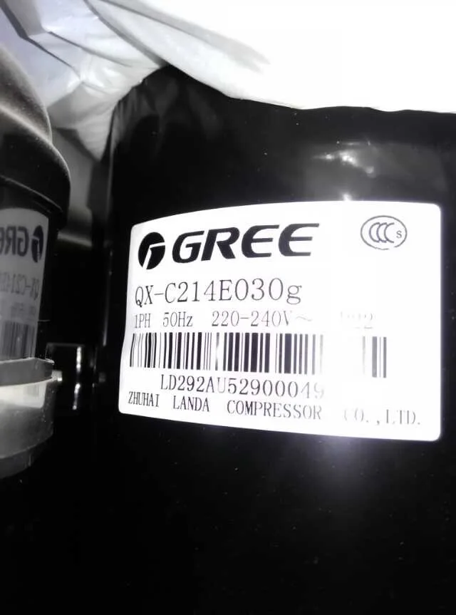 Gree compressor qx-c217e030gqx-23e030ga qx-c202e030ga qx-c214e030g