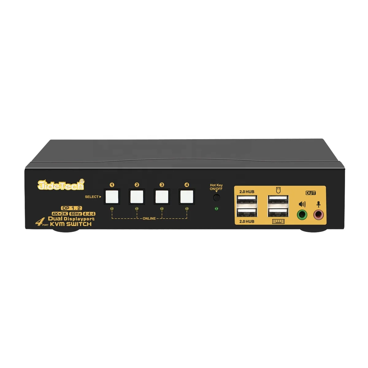  Kvm-переключатель с двойным монитором 4 порта hdmi двойной kvm-переключатель поддержкой hdcp auto edid для двойного