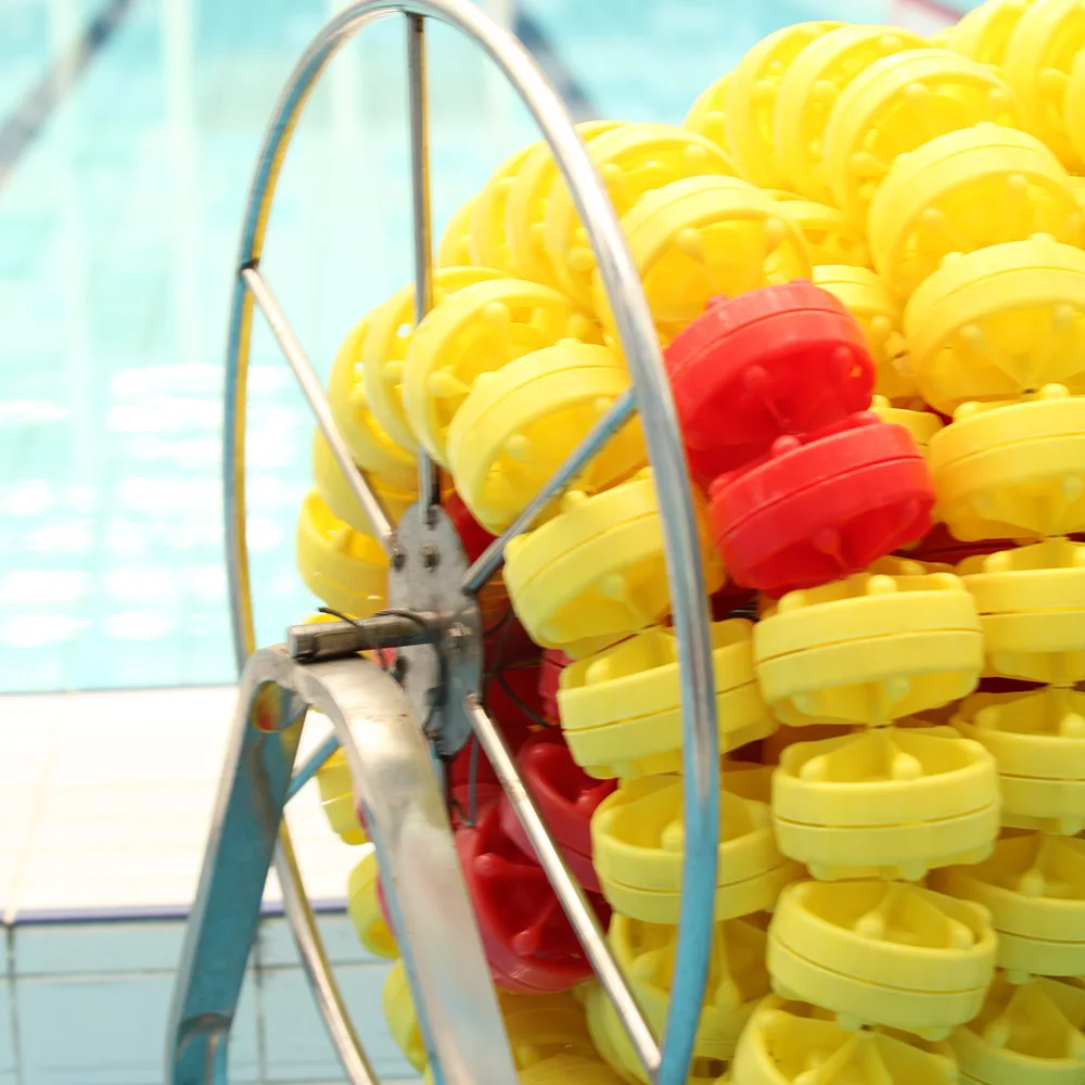 outdoor and indoor swimming pool competition accessories lane lines
