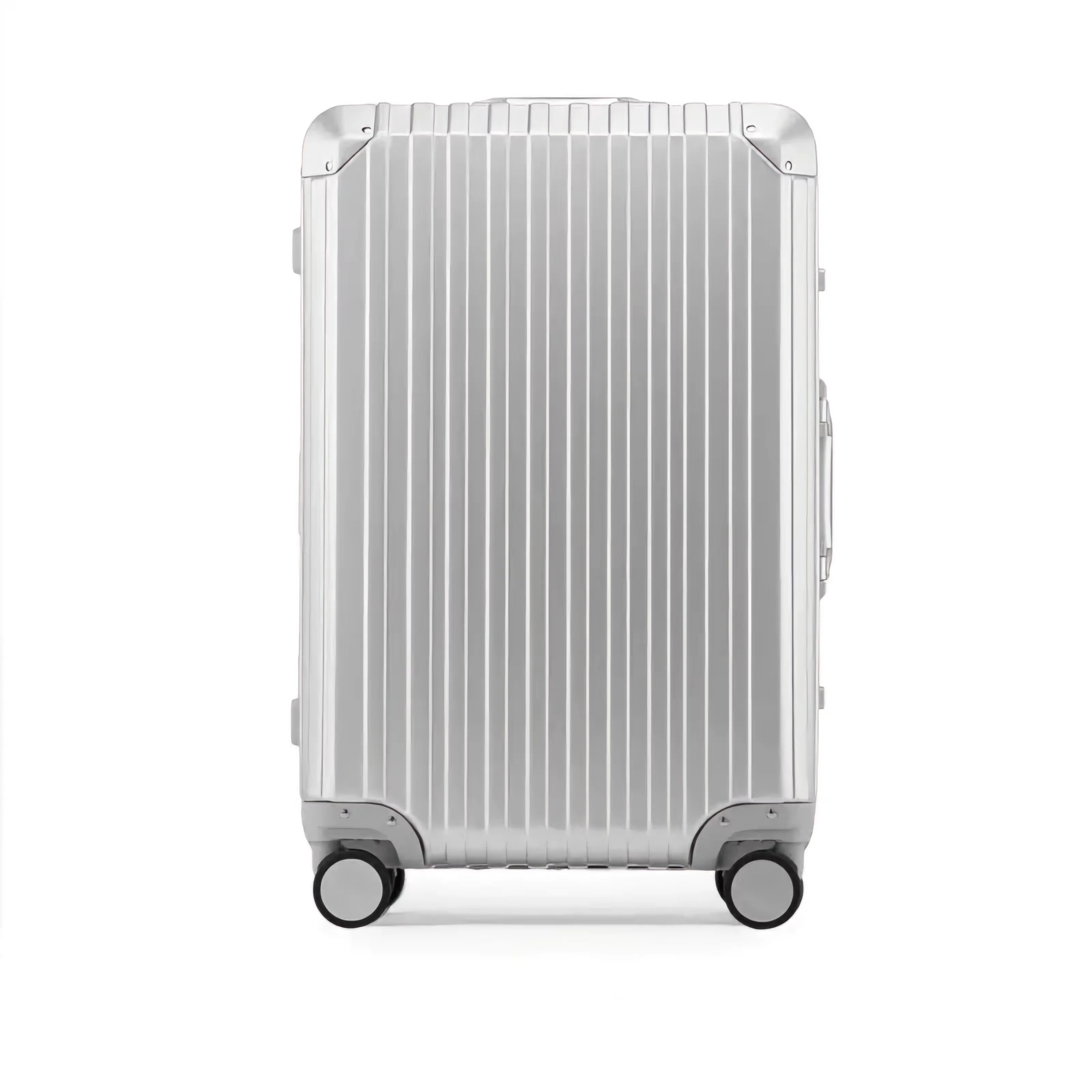 Luxury Customize Best quality aluminum alloy Password boarding luggage fashion Large capacity portable travel suitcase