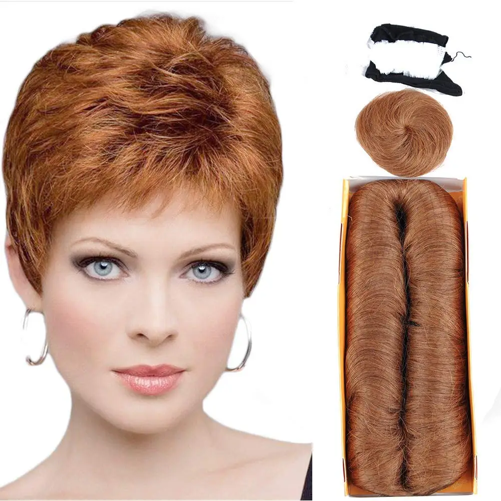 28 Pieces/bag  Short Femi Weave Double Weft curl Hair bundles  Indian human weaving hair extensions 3-5Inch