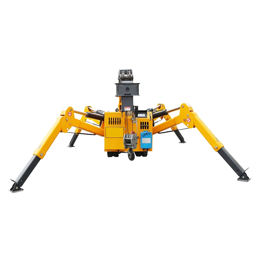 Safe And Reliable Work 3000kg Spider Crane Mobile Spider Crawler Lift Mini Hydraulic Crane Lifting Crawler Cranes