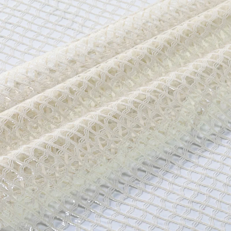 IUIU Elegant Foux Weaved White Lace Tablecloths