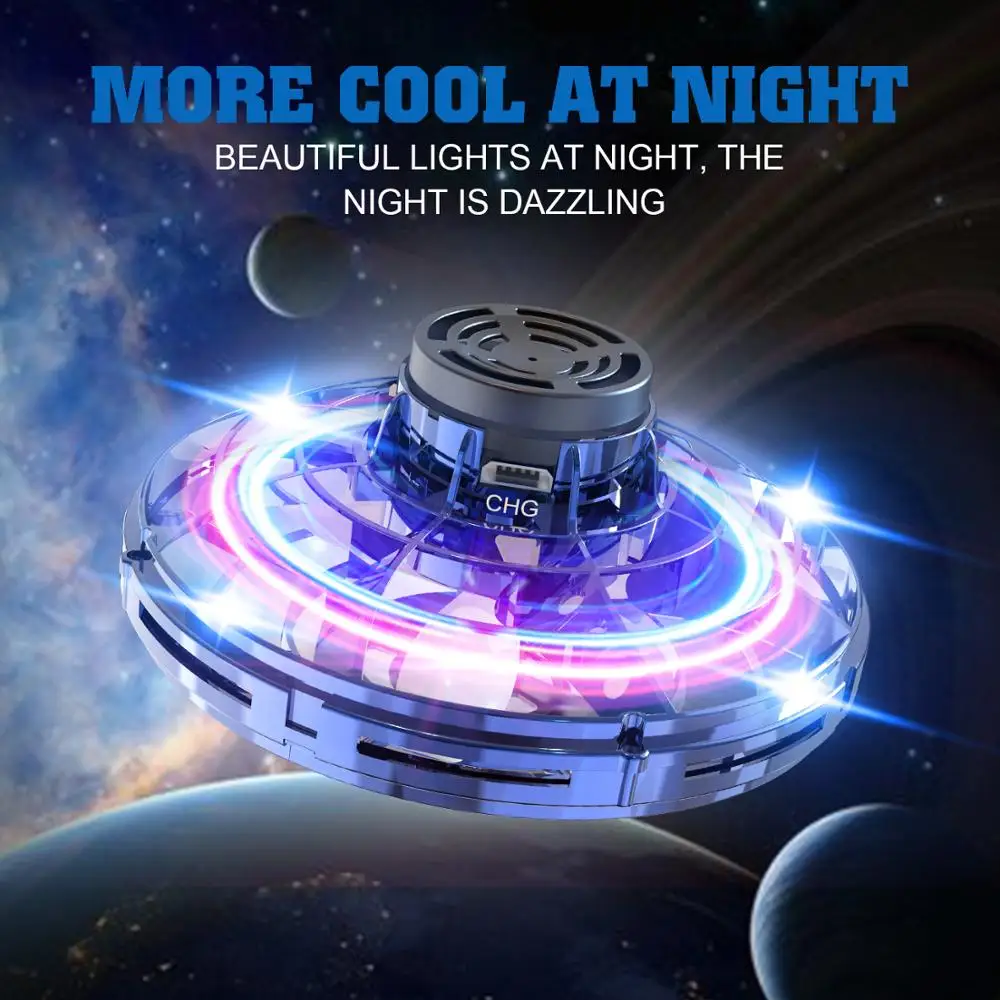 
Hot Sale & High Quality Sensing Control Drone Hand Gesture Flying Plastic UFO Toys for Kids 