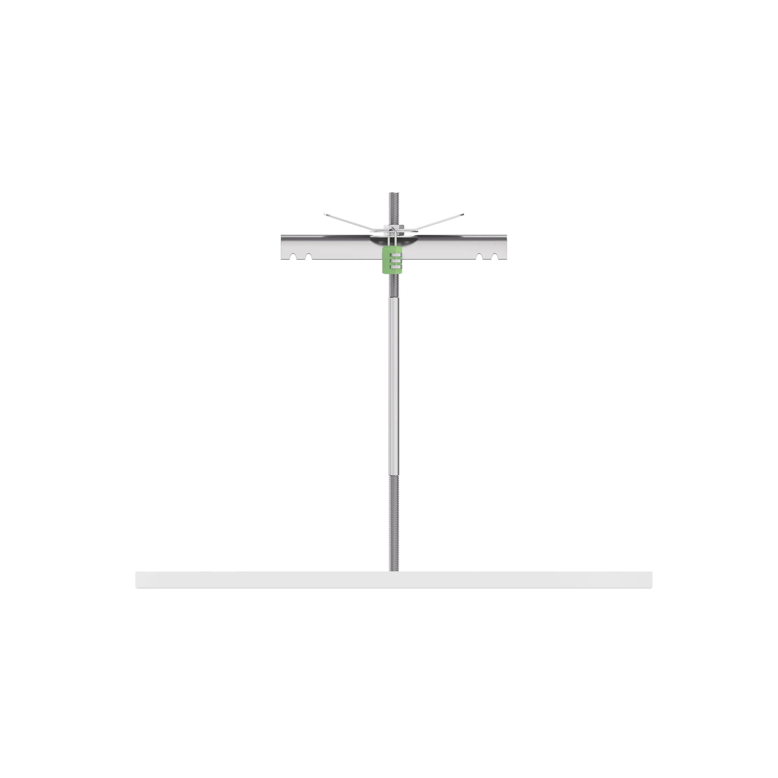 RV Dual Propane Tank Mounting Rack with Locking Device for 20lbs for Camper and Travel Trailers with Different Connecting Pipes