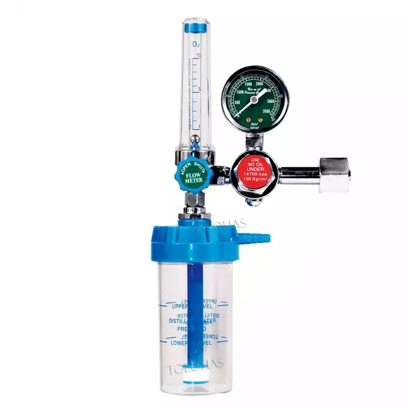 LHIYQ03 Portable O2 flowmeter oxygen flow meter universal medical oxygen regulator