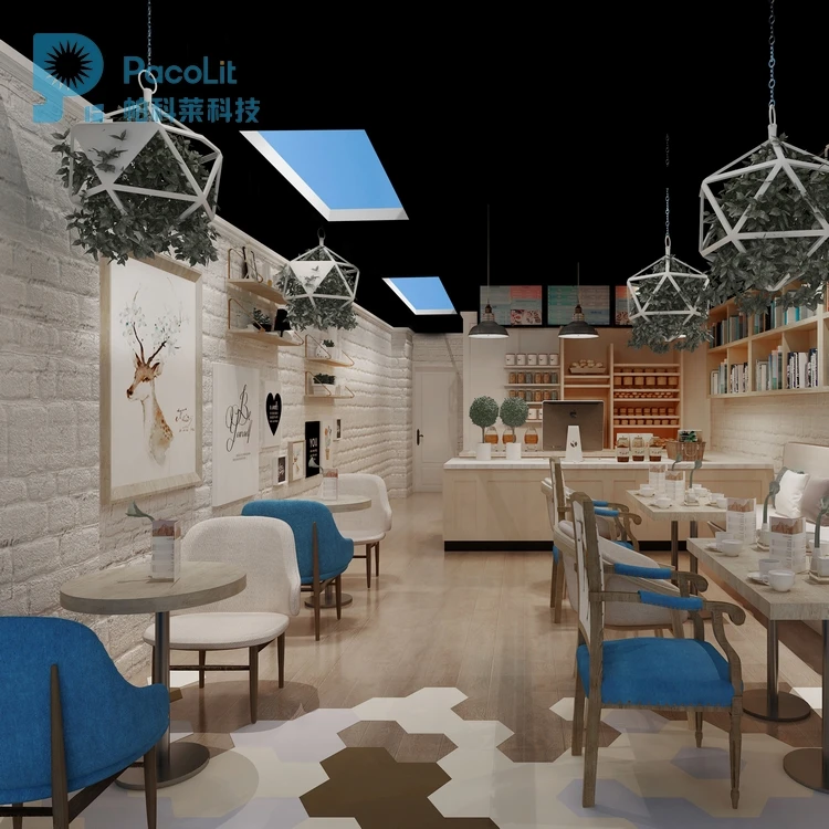 Factory Direct Customized Blue Sky Led Panel Light House Office Lighting System Artificial Skylight