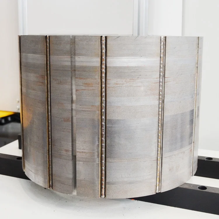 automatic 3-6 torches TIG welding machine for rotor lamination stacks of electric motor stator