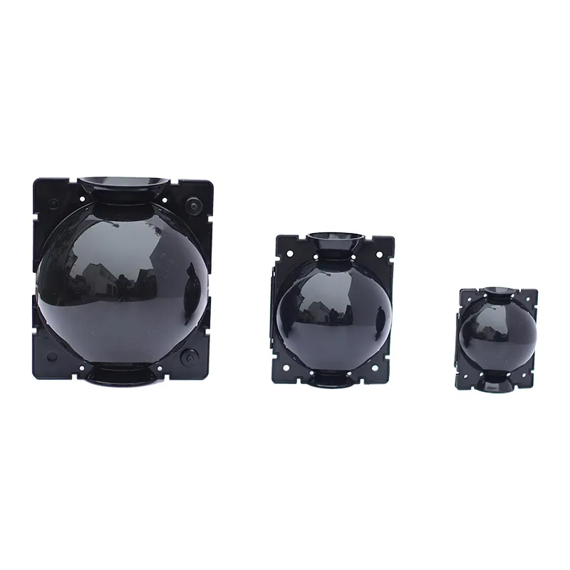 Black color plastic plants growing ball rooting ball plant Root ball