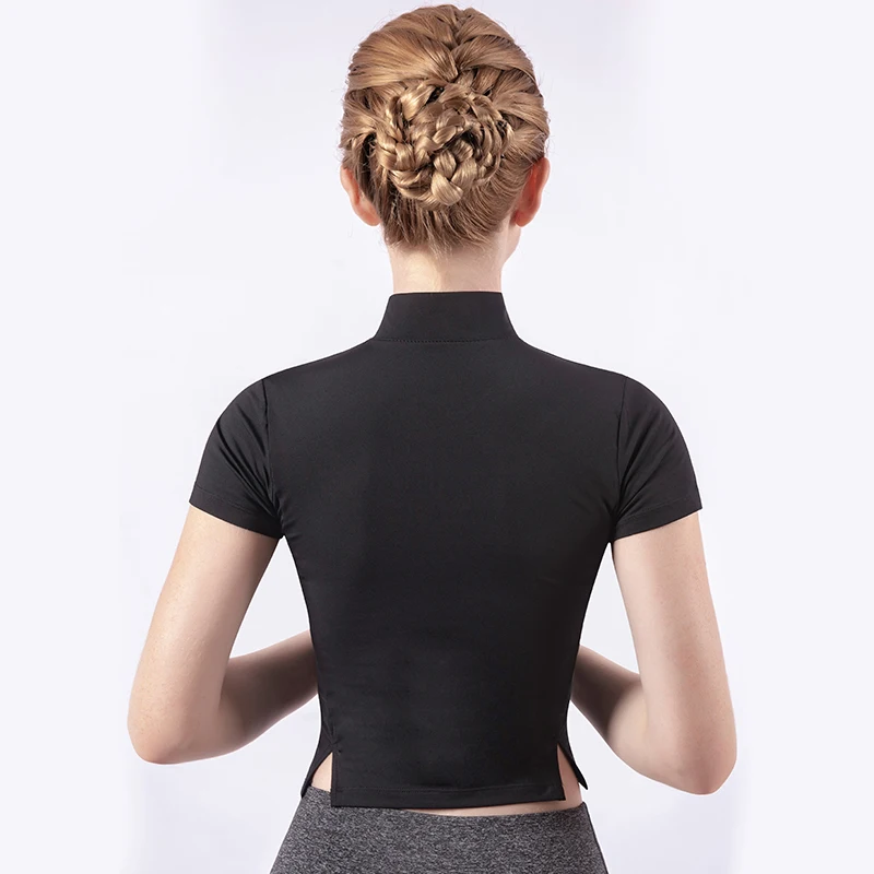 
Lady Sports short sleeve T shirt Stretch Quick dry Woman Sportswear Breathable comfortable GYM running riding Sports T shirt 