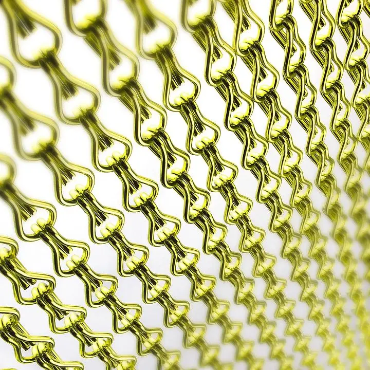 Rust-resistant decorative aluminum curtains: Rust-resistant decorative aluminum curtains suitable for damp environments and outd