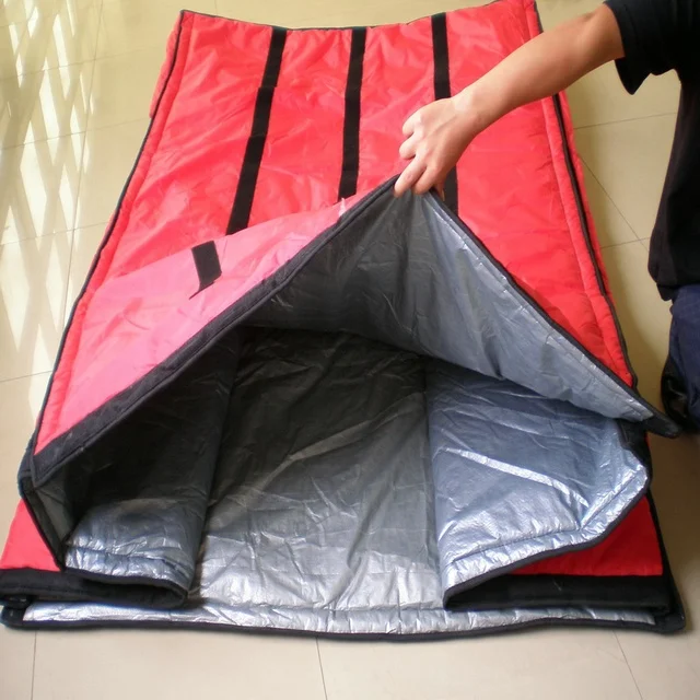 heavy duty insulated thermal pallet cover for cold chains logistics food transportation and distributions