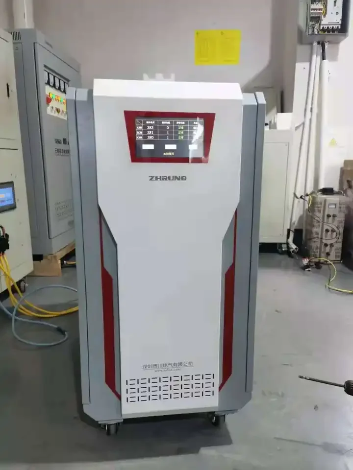 ZHZBW three-phase contact voltage stabilizer power supply voltage stabilizer 150kva static avr automatic voltage regulator
