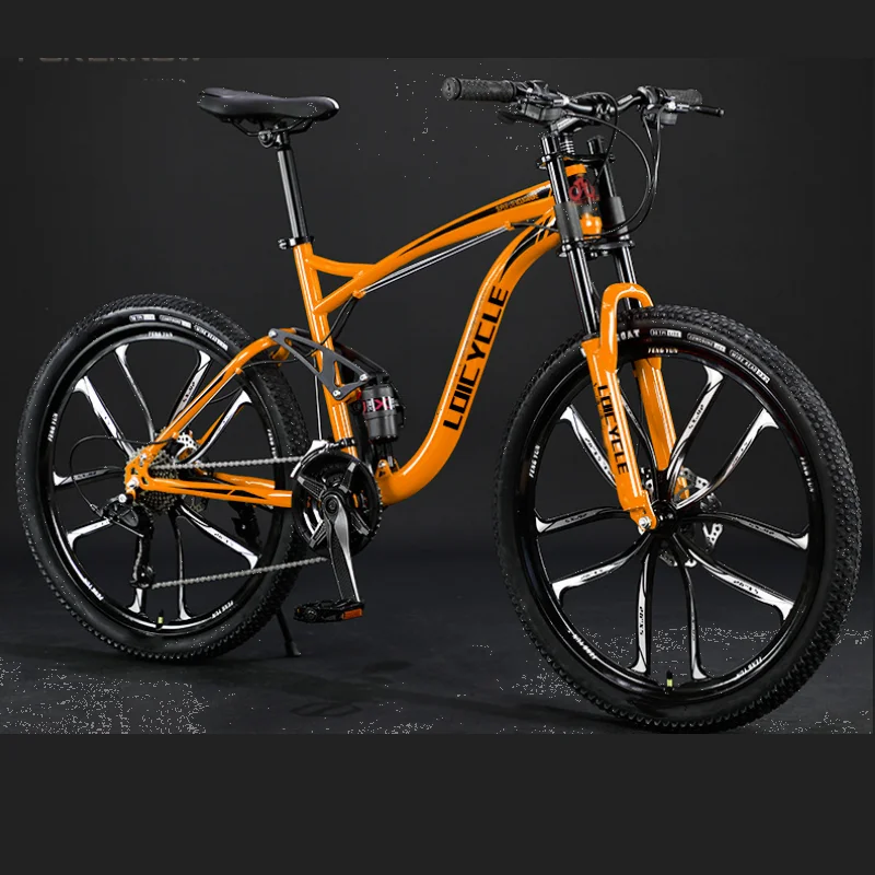 China manufacture 26 inch adult racing bicycle mountain bike shock absorption 21 speed mountainbike bike