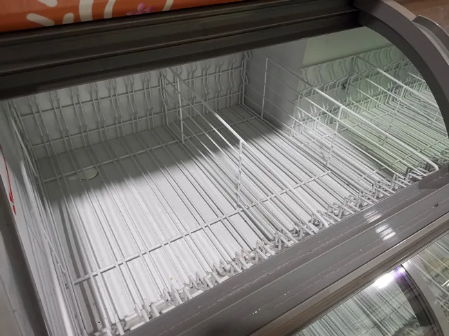 Visimax 3 floors commercial ice cream showcase freezer