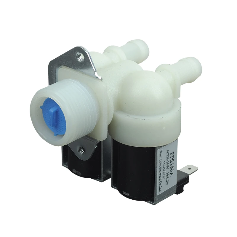 Double Way Hot and Cold Water Solenoid Valve Water Single  Inlet Valve for Dish Washer D/W Water purifier Spare parts