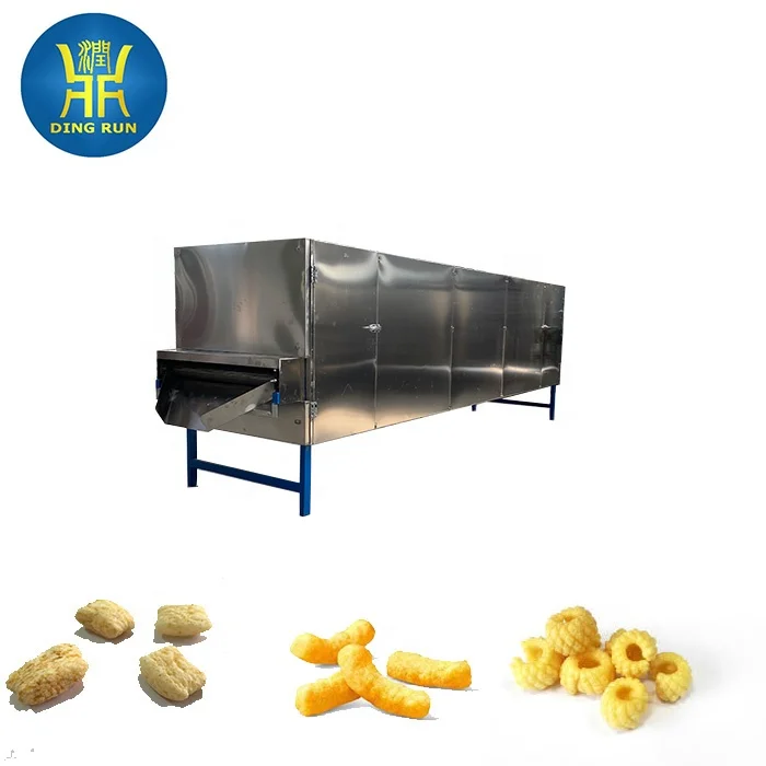 automatic puff food processing line making extruder machine corn sticks puffed snack food manufacturing machinery