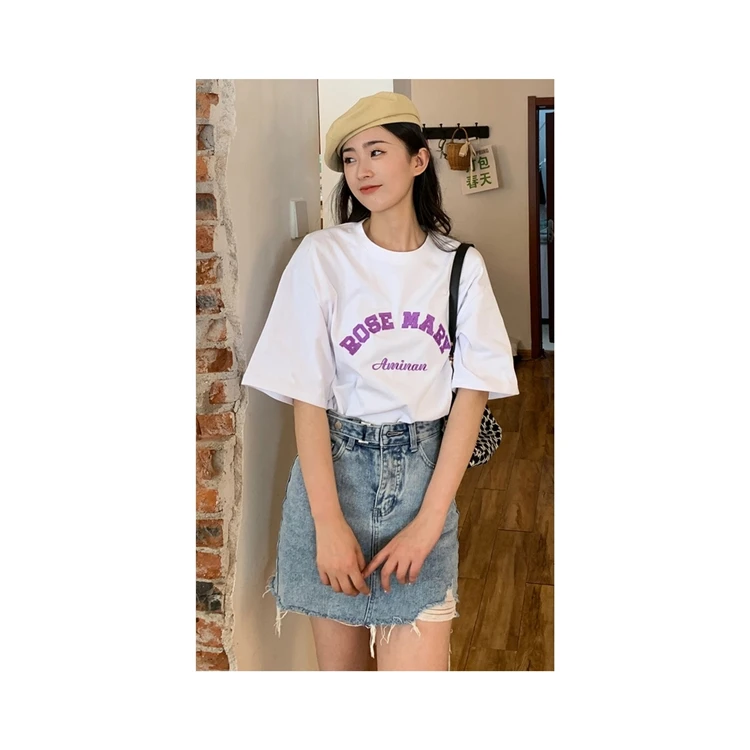 New Product Hot Selling Breathable And Anti-wrinkle Embossed Short Sleeve T-shirt