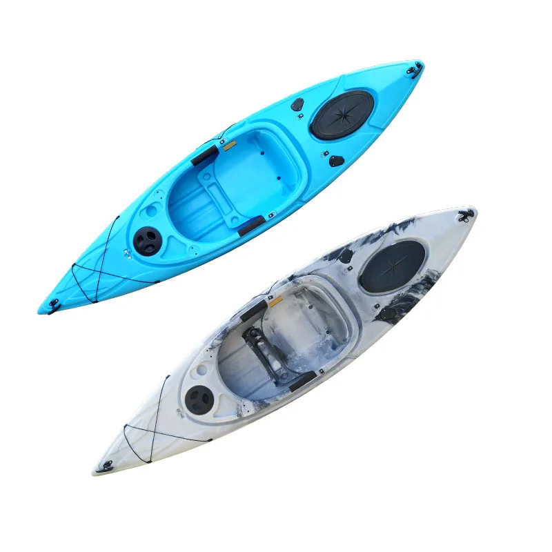 Quality single Rotomolded Gondola Sandwich kayak fishing boat with accessories
