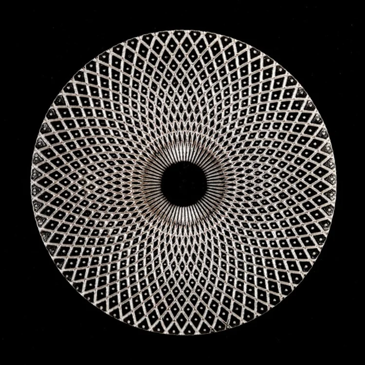 Wedding Event Party wholesale dinnerware sets Western food glass charger plate