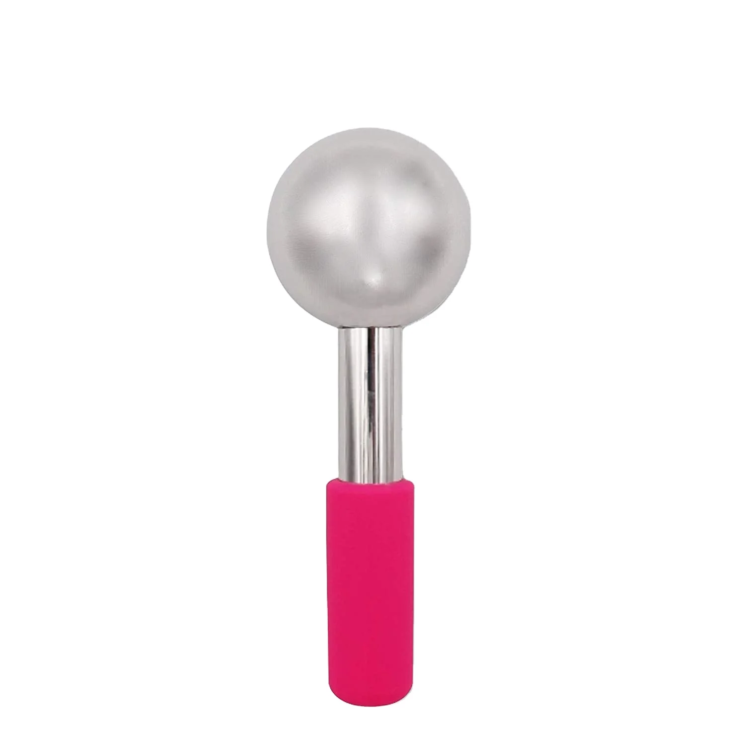 
High-end Stainless Steel Beauty Skin Care Face Ice Globes Unbreakable Facial Massage Ball 