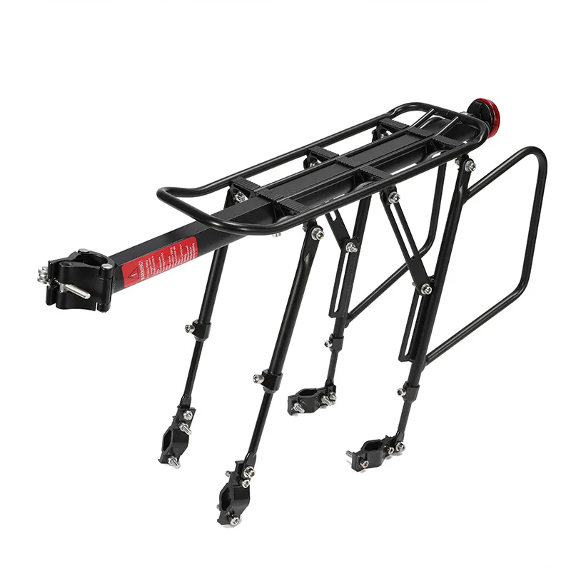 New Bicycle Quick Release Aluminum Alloy Rear Rack Mountain Bike Bicycle Rack With Reflector Riding Equipment