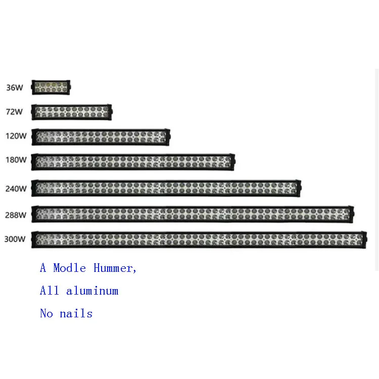 Combo Led Work Light Bar For Driving Offroad Boat Car Tractor Truck 4x4 Suv Atv 12v 24v Led Bar