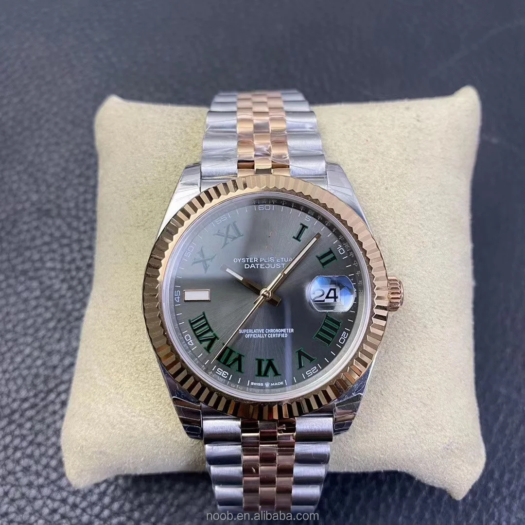 Superior Quality Luxury Noob ETA3235 Movement 904L Steel High-end 41mm 126234 Waterproof  Watch Man
