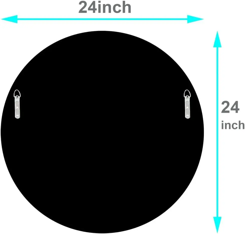 Crystal Crushed Diamond room Mirror for Wall Decoration Wall Hang Frameless Sparkly  Silver or Glass Stun Home Diamond Decor