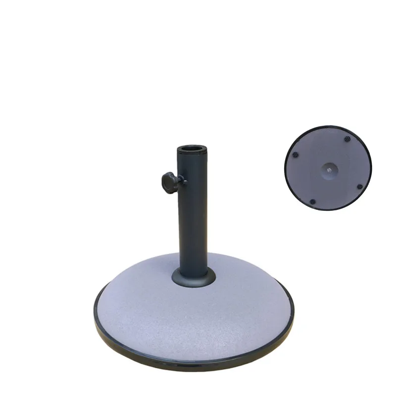 15kg sunshade umbrella stand round cantilever patio umbrella holder customize umbrella base for outdoor
