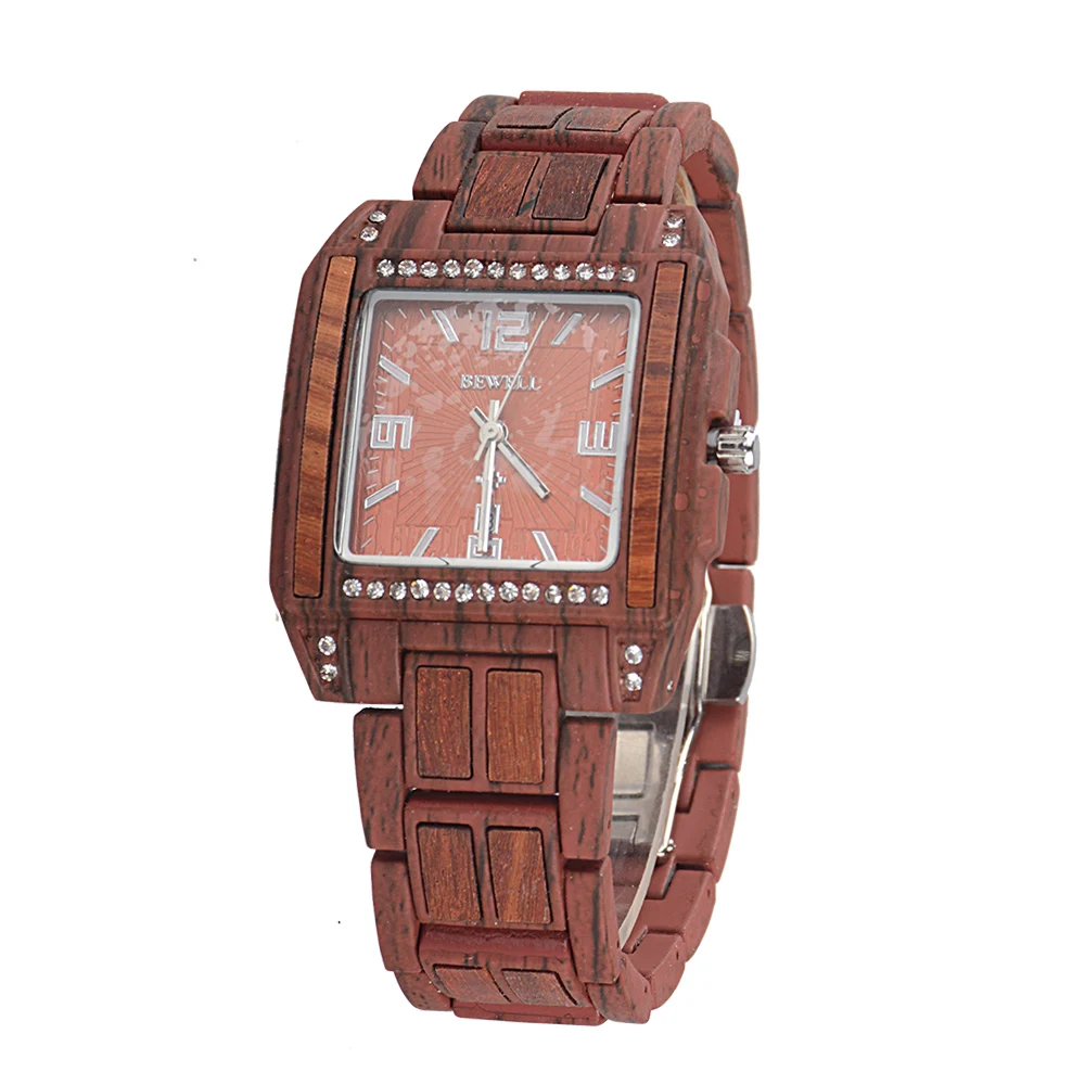 2022 Custom Logo Men Watch Eco-friendly Wooden Wrist Watch High Quality Competitive Price Wood Watches Men Wrist Luxury