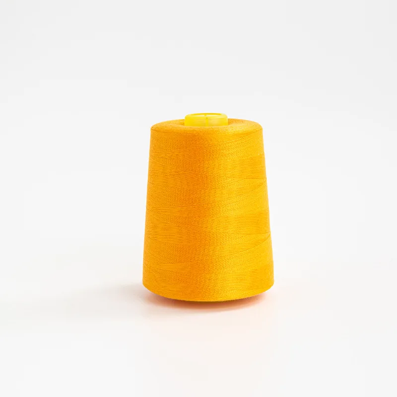 Factory Direct 40/2 Polyester Colorful Sewing Threads for Sewing Supplies White Spun Sew Polyester Thread