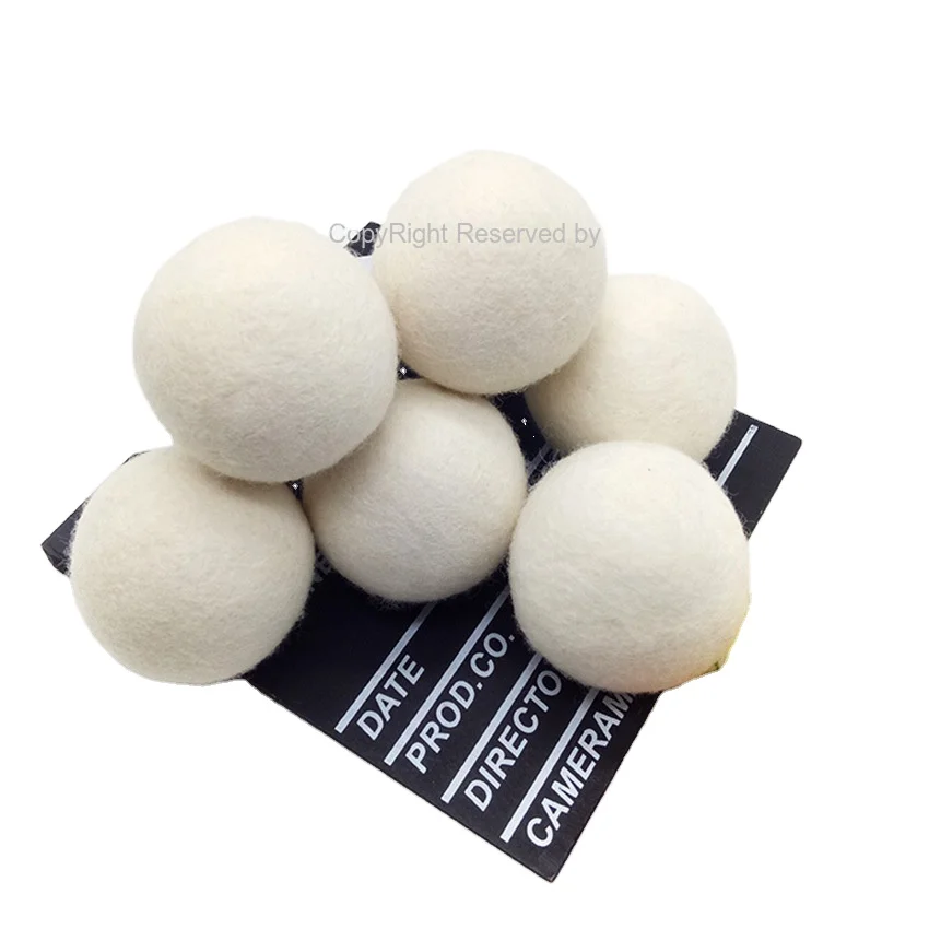 Hot Selling Eco-friendly Organic Wool Felt Dryer Balls For Laundry