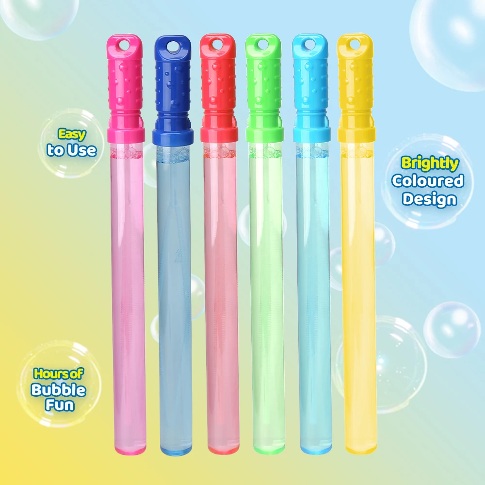 Magical Bubble Wand for Kids, Create Endless Bubbles for Outdoor Fun and Parties, Ideal for Backyard Playtime 24PCS/PDQ