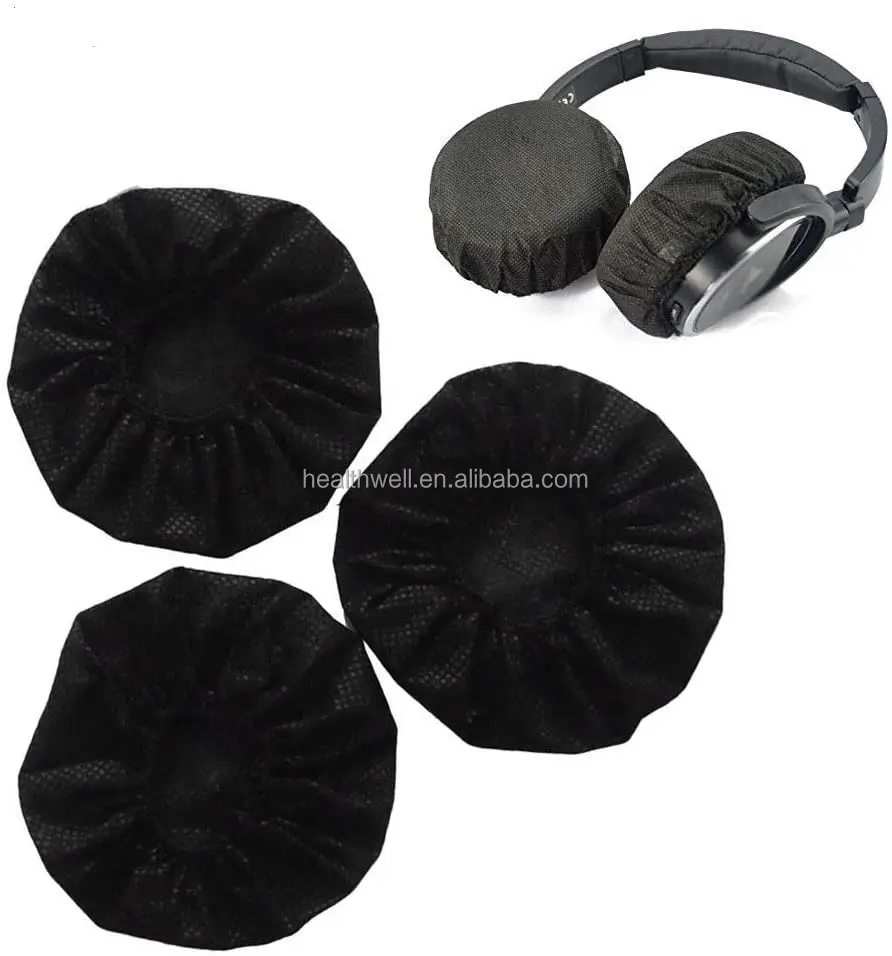 Disposable Headphone Covers/Earphone Covers/Ear Pads Protector/Stretchable Sanitary Earcup cover