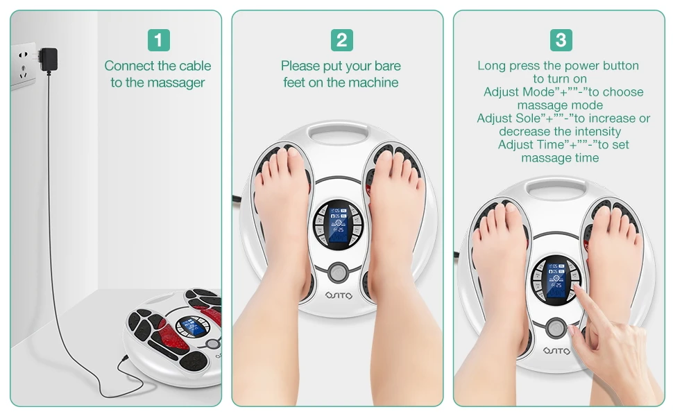Foot massager 300J (75)