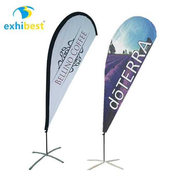 Wholesale Display Accessories Display Beach Flag Custom Flying Banners Teardrop Flags