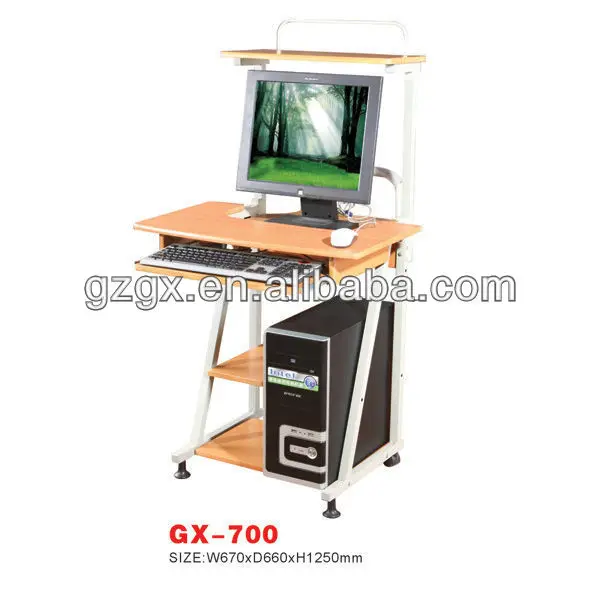 Modern Design Wood Computer Desk Wholesale Multipurpose Workstation for Home Office & School PC Laptop Table Furniture