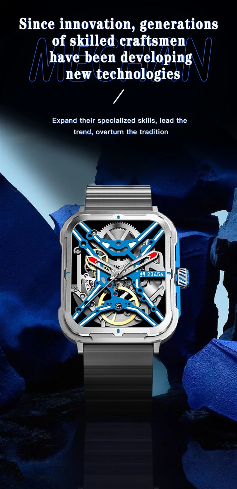 New D09 Smartwatch 1.83-inch IPS Screen Heart Rate Sleep Monitor Music Play BT Call Outdoor Sports Smartwatch D09 (6).jpg