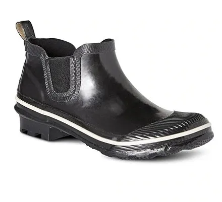 Ladies Women Custom Cheap Original Shiny Natural Rubber Plastic Rain Boots