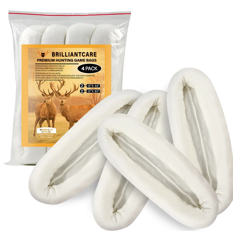 Hunting Game Meat Bags for Deer, Elk, Moose, Caribou, Antelope & Hogs