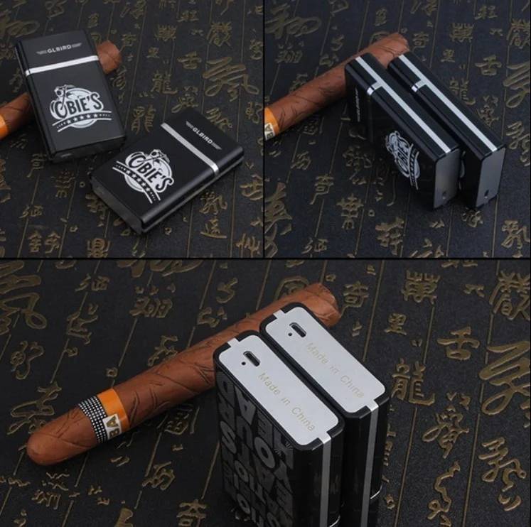Custom Logo New Style Rechargeable Usb Lighter For Electronic Cigarette Case