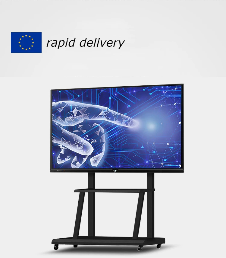 Metafit Hot Selling Oem Multi Touch Screen Monitor Educational Training Equipment Interactive Smart Board Flat Pan