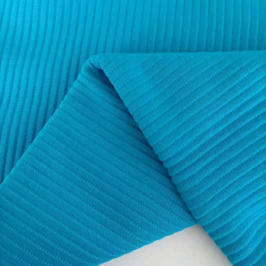 
Modern design cotton knit fabric Solid Color knit fabric 100 cotton Ottoman 