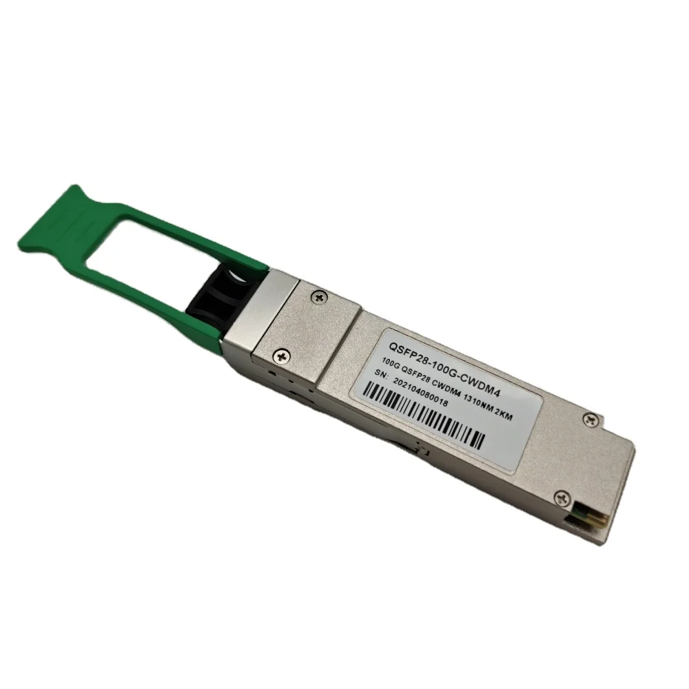 
QSFP28+ 100G CWDM4 1270-1330nm 2km Fiber optic transceiver 