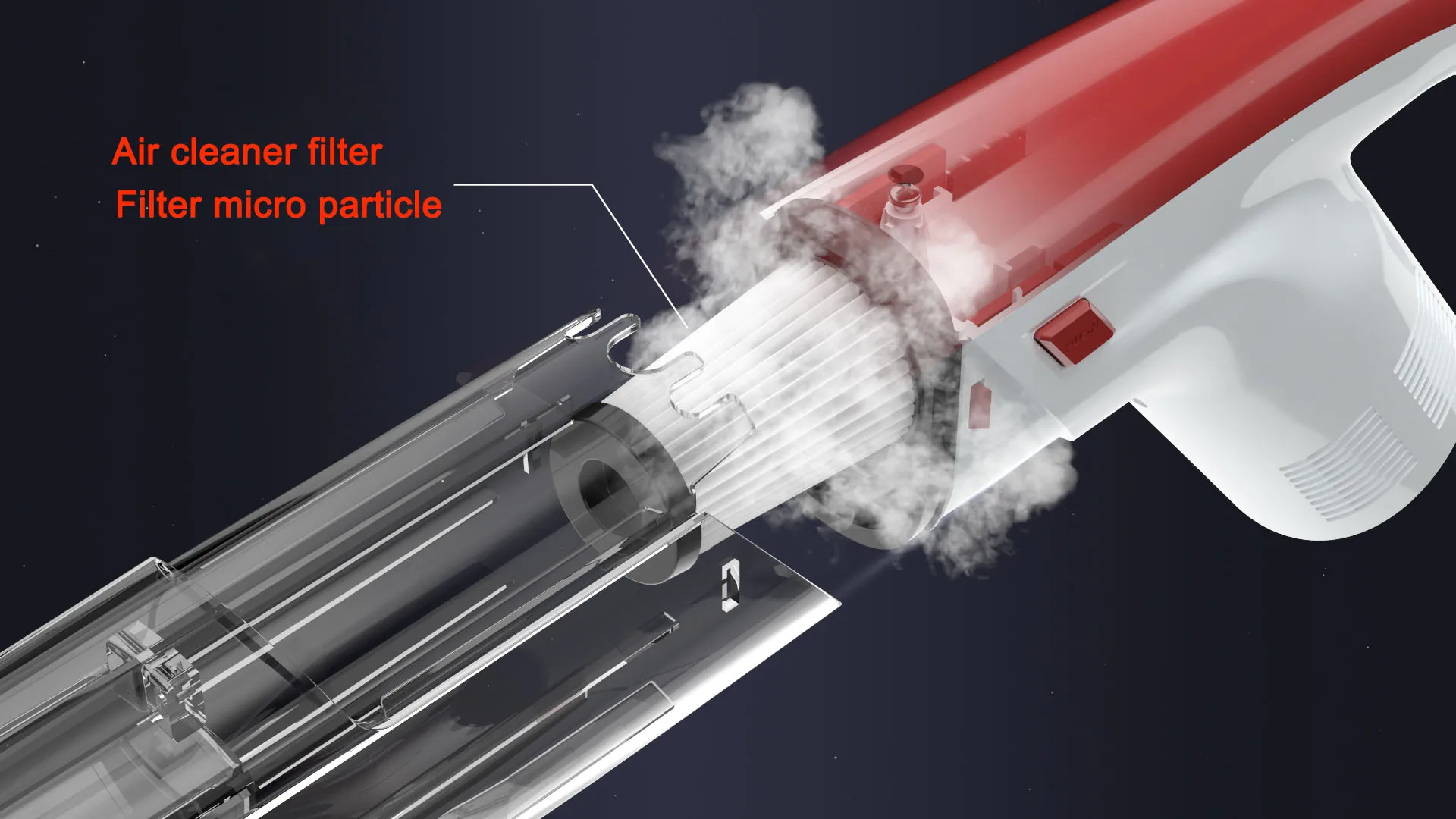 2 in 1 car vacuum cleaner rechargeable Wireless Small portable high power hand car vacuum cleaner brushless motor vacuum cleaner