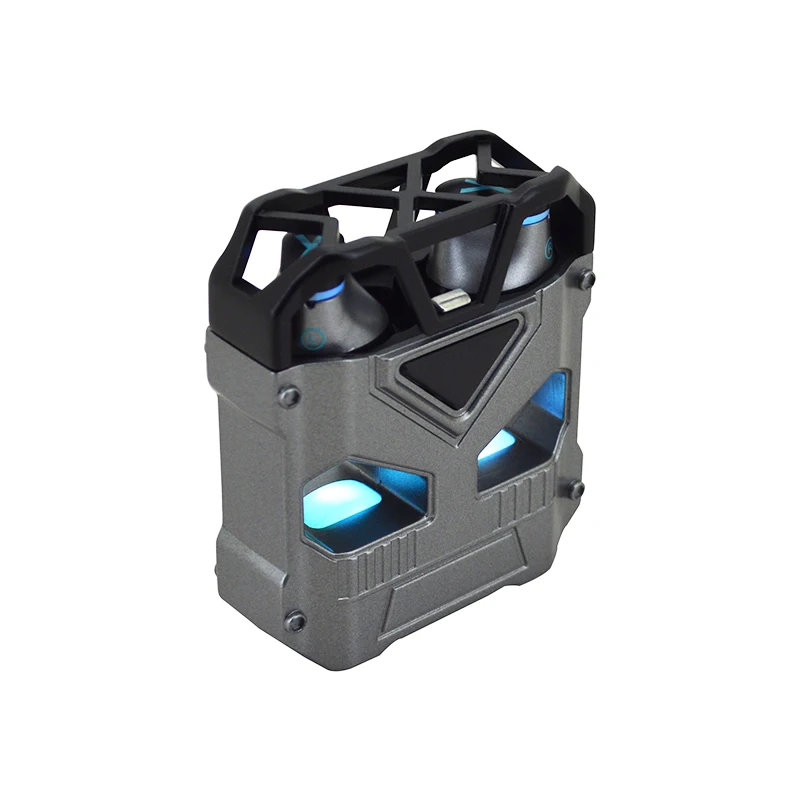 Mechanical Design Metal Bean Bluetooth 5.3 Gaming In-Ear Wireless Earbuds Mechanical High Sound Quality True Wireless Headphones