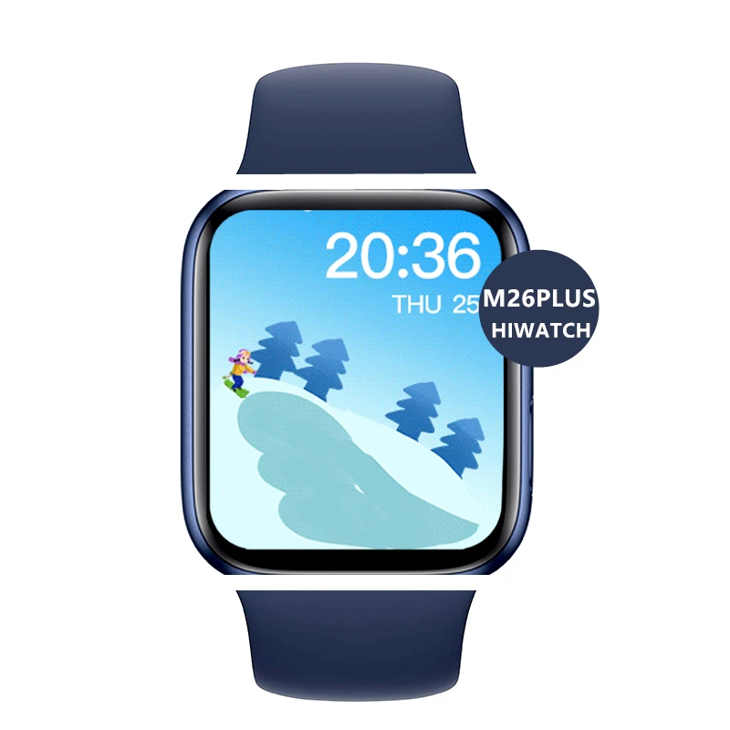 Смарт-часы Reloj Series 6 7 M26 Plus, умные часы с экраном 1,75 дюйма и Пульсометром